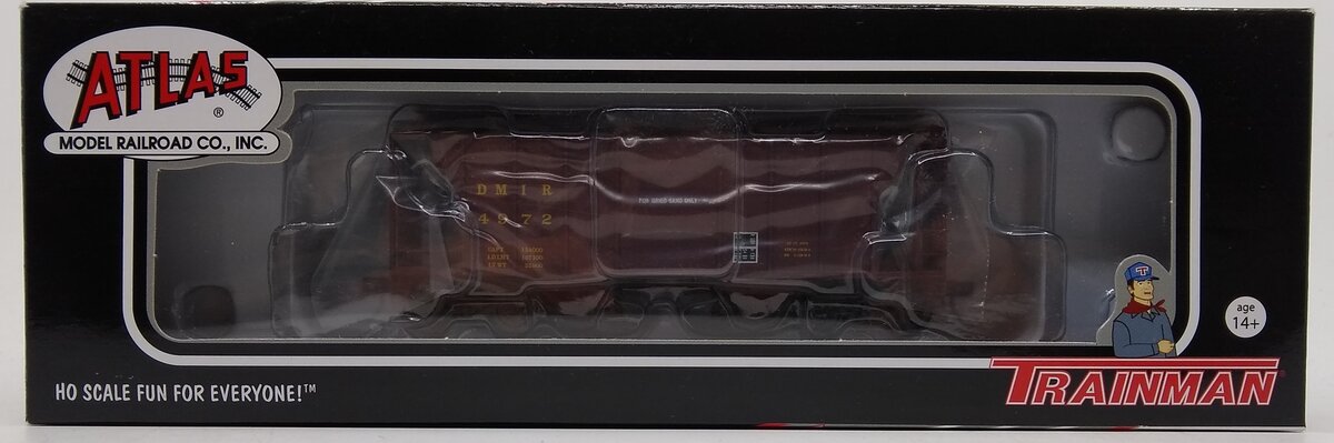 Atlas 20003205 HO Scale DM&IR Trainman PS-2 Covered Hopper Car #4972