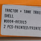 Con-Cor 0004-003015 1:160 N Shell Oil Tractor w/Tank Trailer (Set of 2)