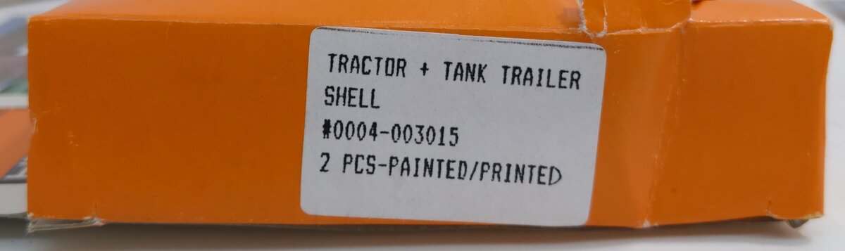 Con-Cor 0004-003015 1:160 N Shell Oil Tractor w/Tank Trailer (Set of 2)