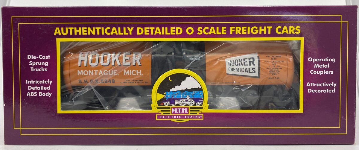 MTH 20-96187 O Gauge Hooker Chemicals Tank Car #5948