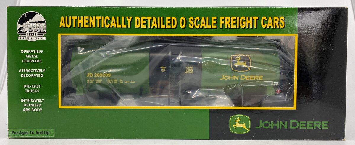 MTH 20-96175 O John Deere Tank Car #289209
