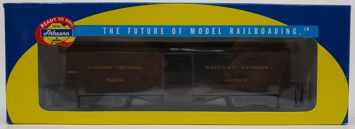 Athearn 92581 HO Scale Illinois Central 50' Express Refrigerator Car # 5204