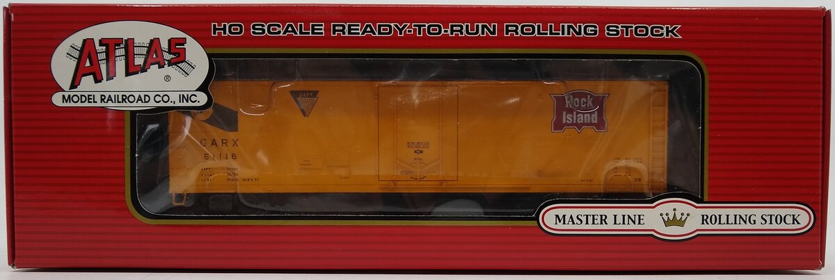 Atlas 20001816 HO Scale Rock Island 50' GARX Plug Door Box Car #51116