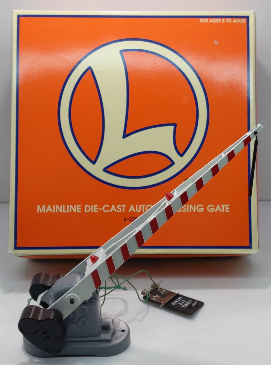 Lionel 6-22947 Mainline Die-Cast Auto Crossing Gate