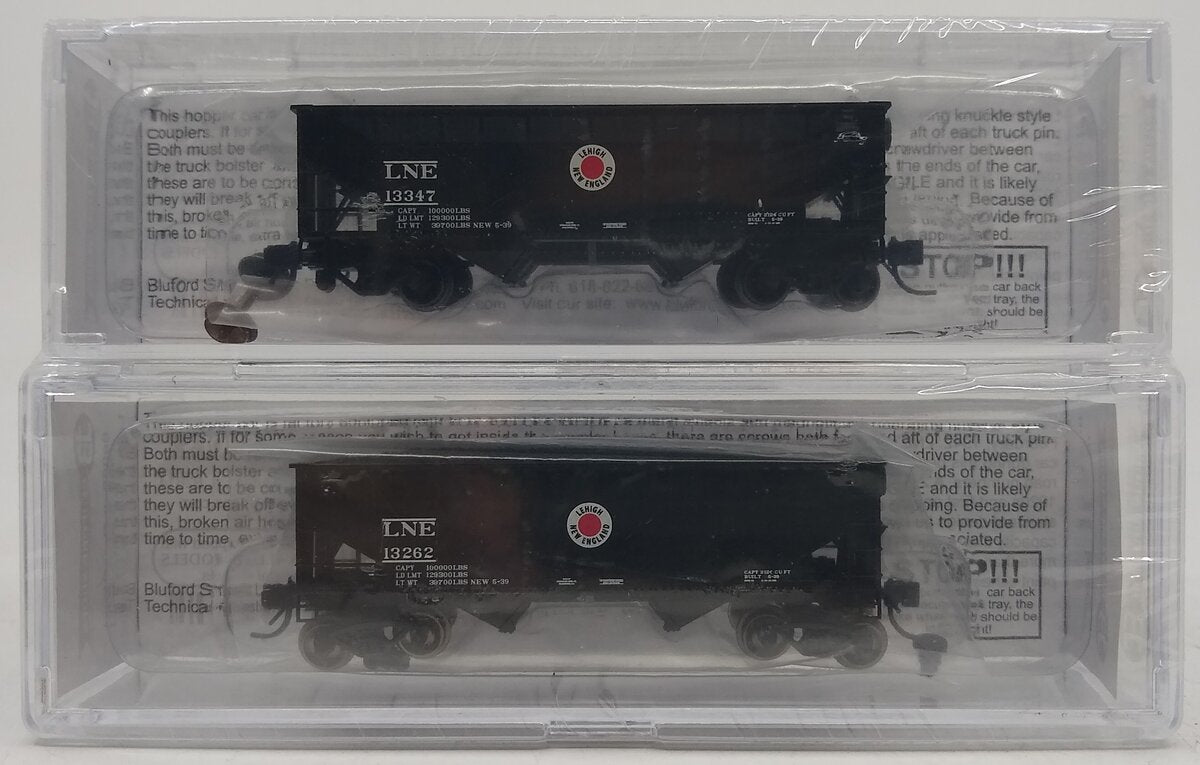 Bluford Shops 66092 N LNE 2-Bay Offset-Side Hopper w/Load (Pack of 2)