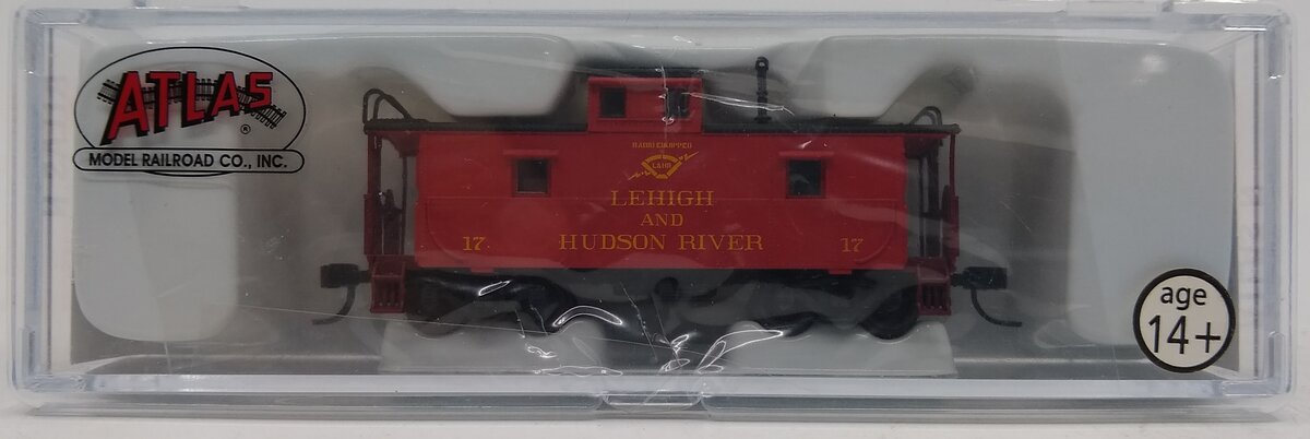 Atlas 39842 N Scale Lehigh & Hudson River Trainman Cupola Caboose  #17