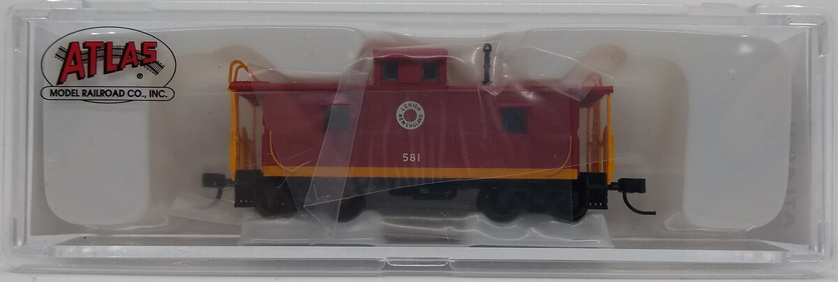 Atlas 50001779 N Scale Lehigh & New England Trainman Cupola Caboose #581