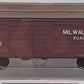 Fox Valley Models 90162 N 40' Double Door Ribside Box, MILW/Billboard#6527