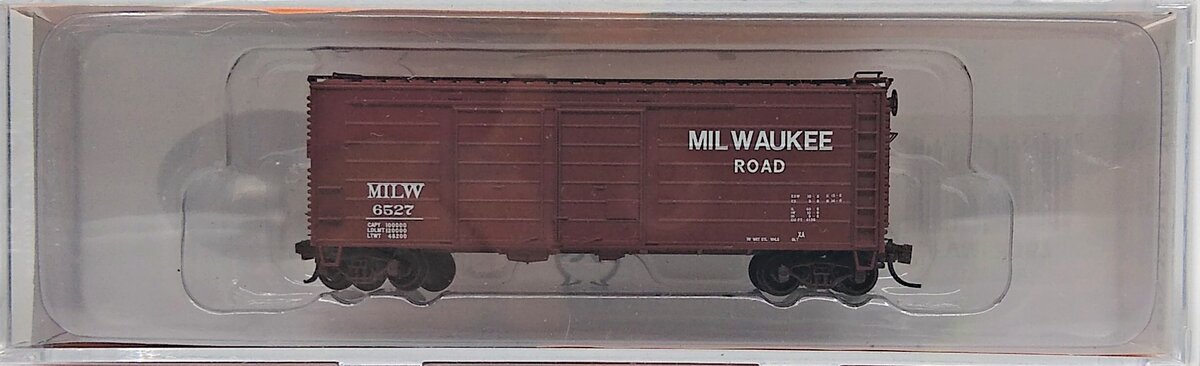Fox Valley Models 90162 N 40' Double Door Ribside Box, MILW/Billboard#6527