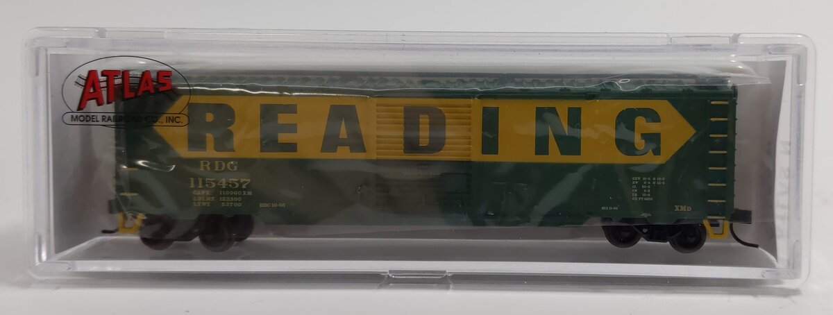 Atlas 50001600 N Reading 50' Single-Door Boxcar #115457