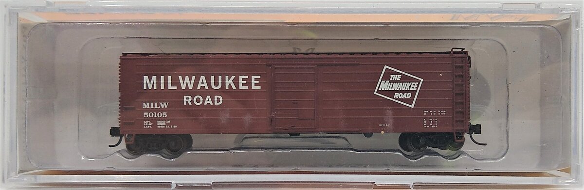 Fox Valley Models 90406 N 50'SD RS BOXCAR MILW #50105