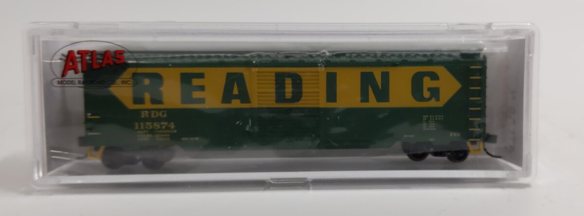 Atlas 50001601 N Reading 50' Single-Door Boxcar #115874