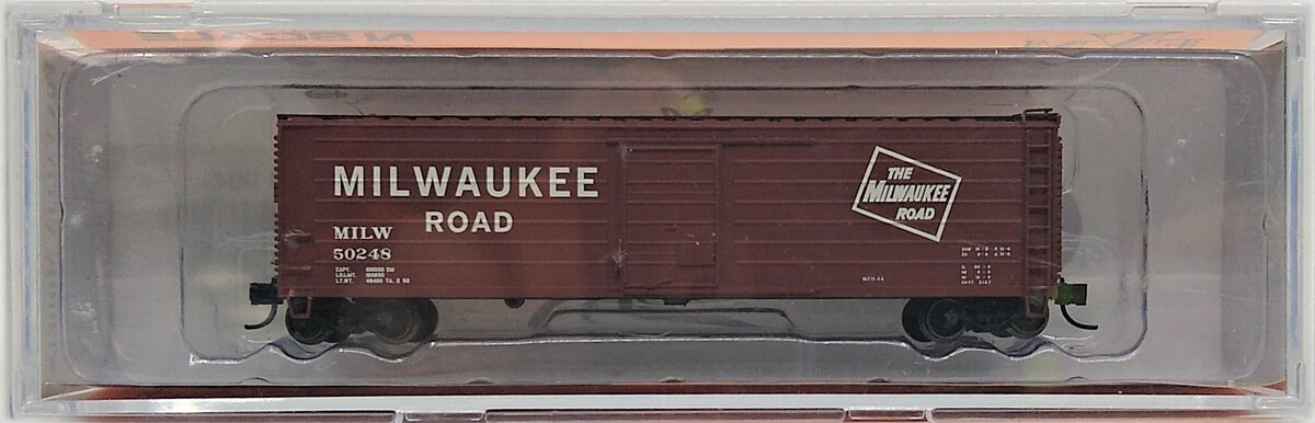 Fox Valley Models 90407 N Milwaukee Road "Billboard" Rib Side Hopper #50248