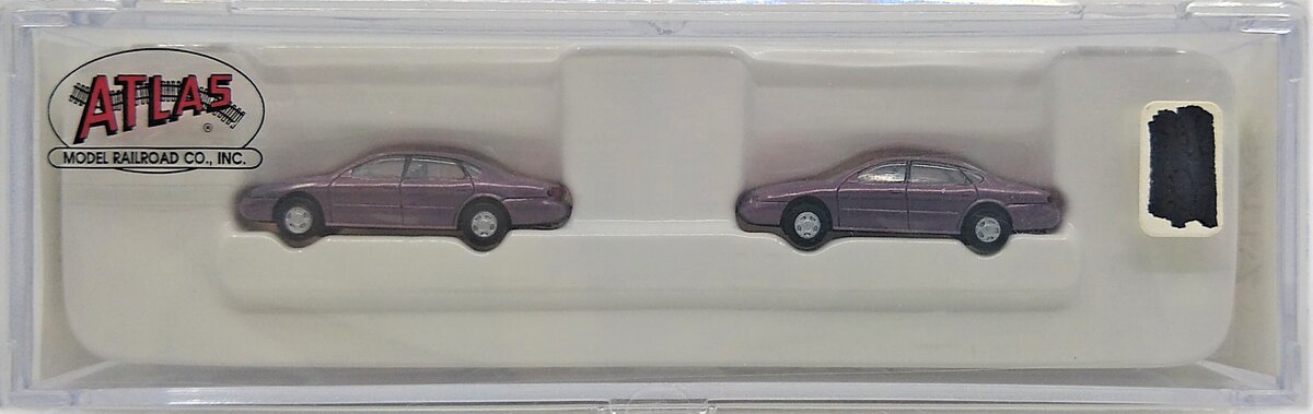 Atlas 2904 1:160 N Ford Taurus Rose Mist 1996 4-Door Sedan (Pack of 2)