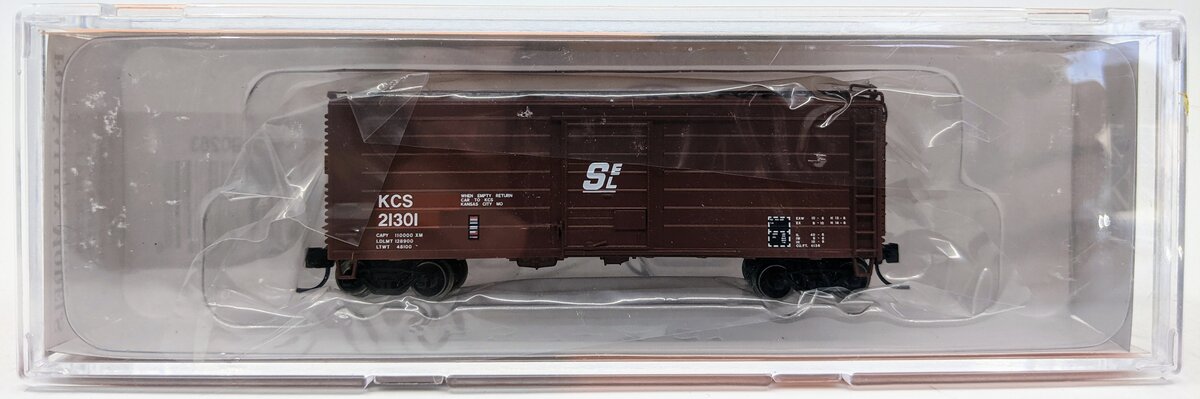 Fox Valley Models 90263 N Scale Kansas City Southern Short Rib Boxcar #21301