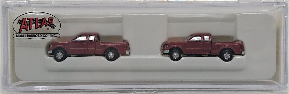 Atlas 2984 N Red Ford F150 Flare Pickup (Pack of 2)