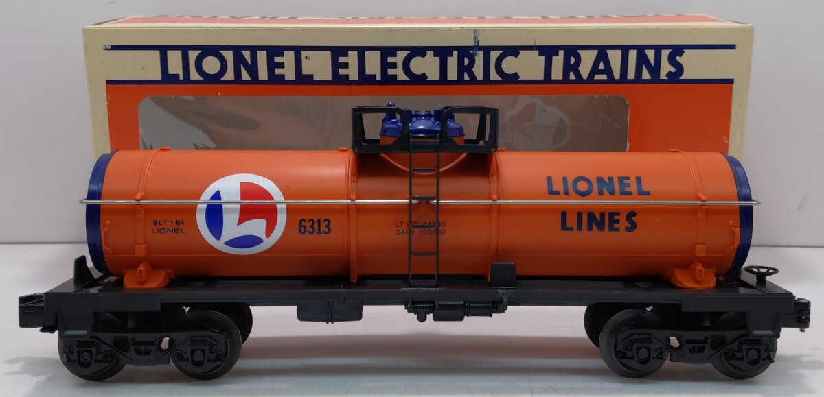 Lionel 6-6313 O Gauge Lionel Lines Single Dome Tank Car