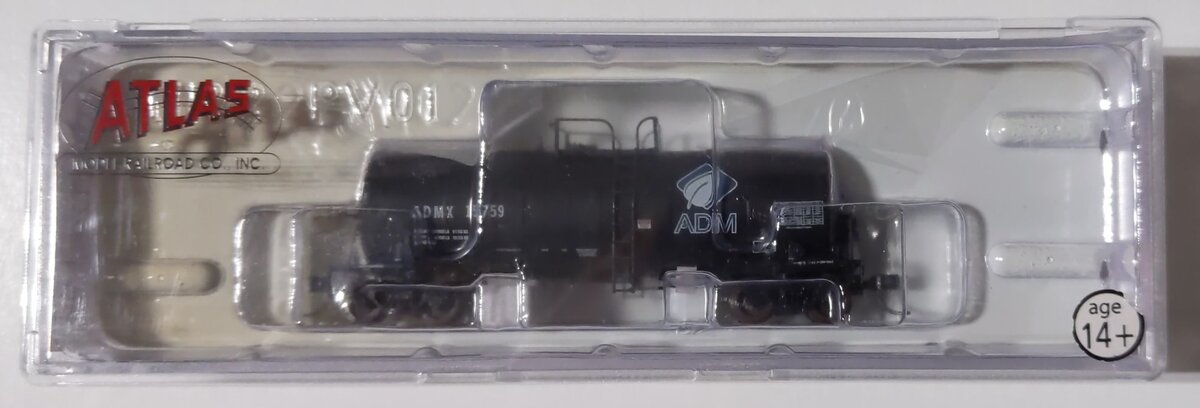 Atlas 40216 N Scale ADM (Leaf Logo) 17,600 Gallon Tank Car #15759
