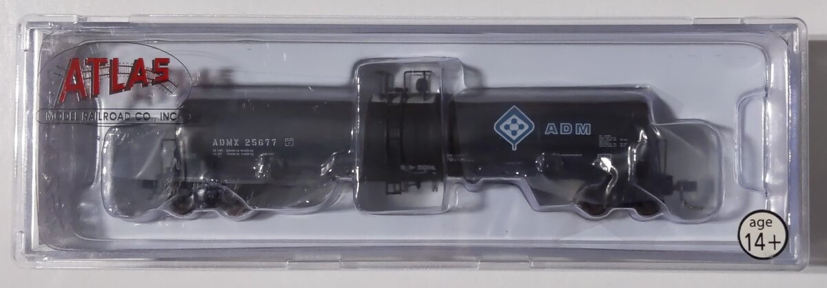 Atlas 50000405 N Scale ADM Molecule Trinity 25,500 Gallon Tank Car #25677