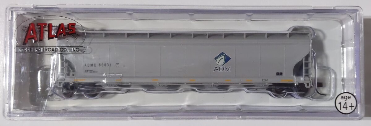 Atlas 50000227 N Scale ADM Grain Hopper #80031