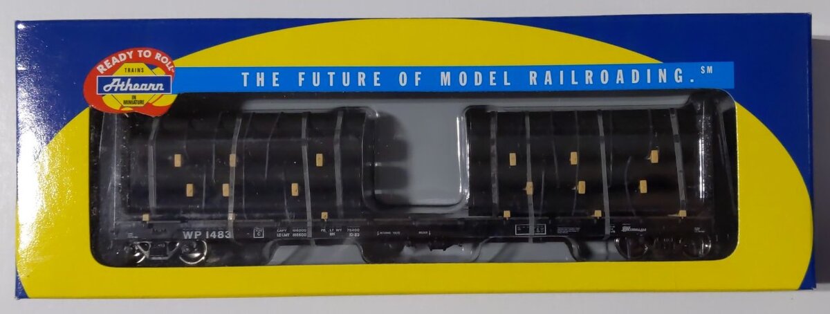 Athearn 92712 HO Western Pacific 60' Bulkhead # 1483