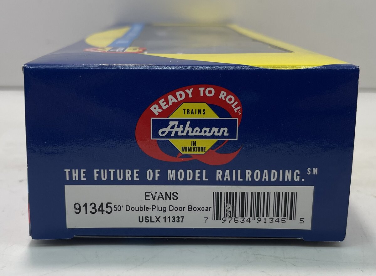 Athearn 91345 HO Evans Products 50' Double Plug Door Boxcar #11337