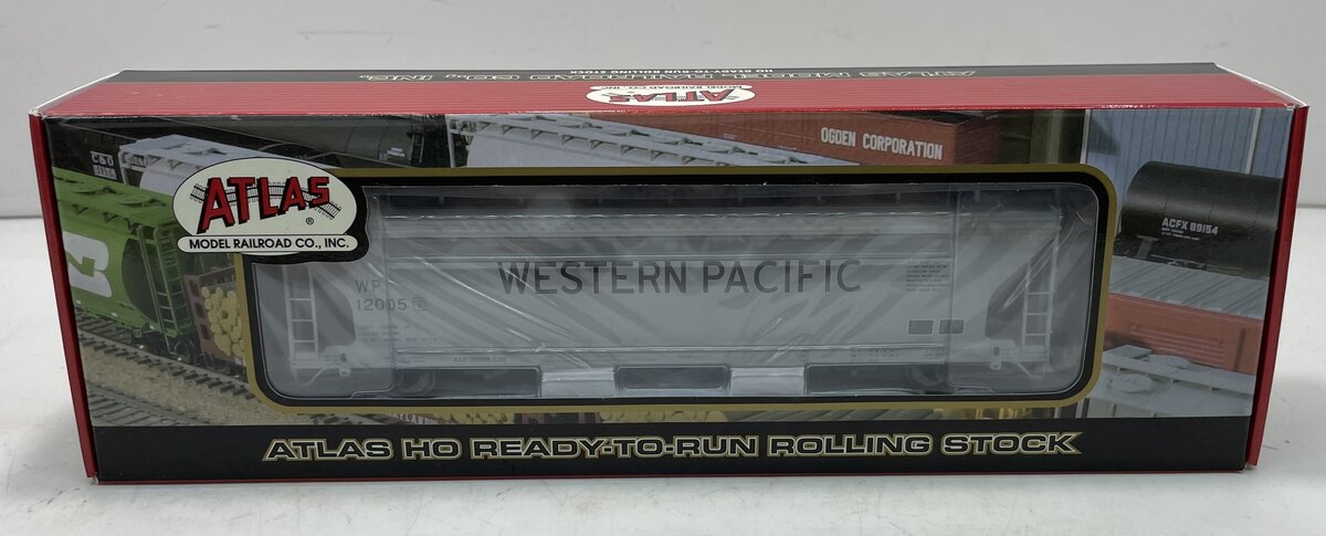 Atlas 1453-1 HO Western Pacific ACF 4650 3-Bay Centerflow Hopper Car #12005