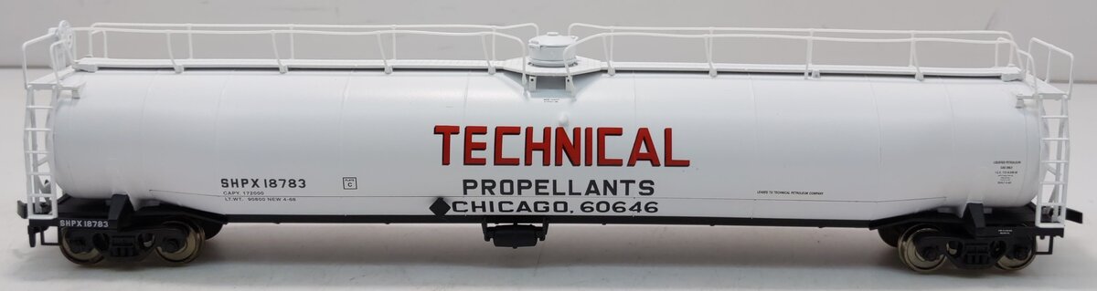 Atlas 1725-1 HO Scale Technical SHPX ACF 33,000 Gallon Tank Car #18783