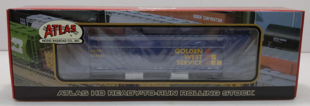 Atlas 1406-3 HO Scale Golden West ACF 4650 3-Bay Centerflow Hopper #524003
