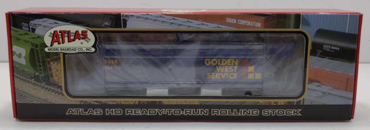 Atlas 1406-4 HO Golden West ACF 4650 3-Bay Centerflow Hopper # 524103