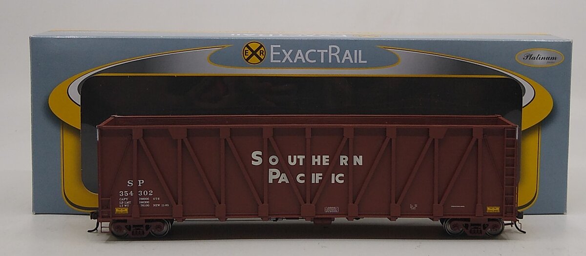 ExactRail EP-80101-11 HO SP Gunderson Composite Side Wood Chip Car #354302
