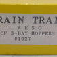 Accurail HO Washington Grain Train ACF 3-Bay Covered Hopper Custom Decorated Kit