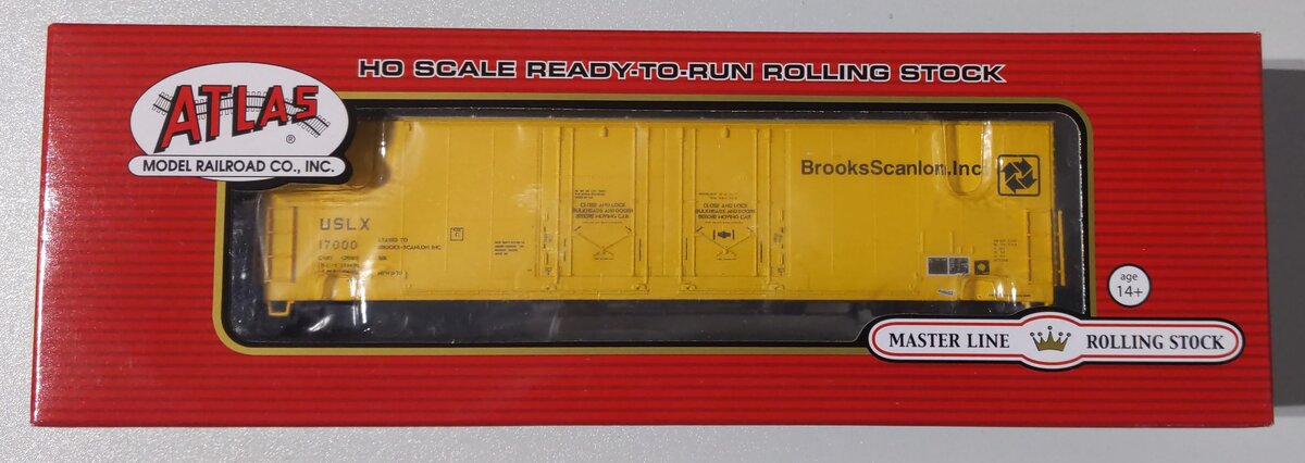 Atlas 20003432 HO Brooks Scanlon Evans 53' Double Plug-Door Boxcar #17000