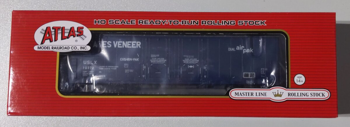 Atlas 20003439 HO States Veneer Evans 53' Double Plug-Door Boxcar #10372