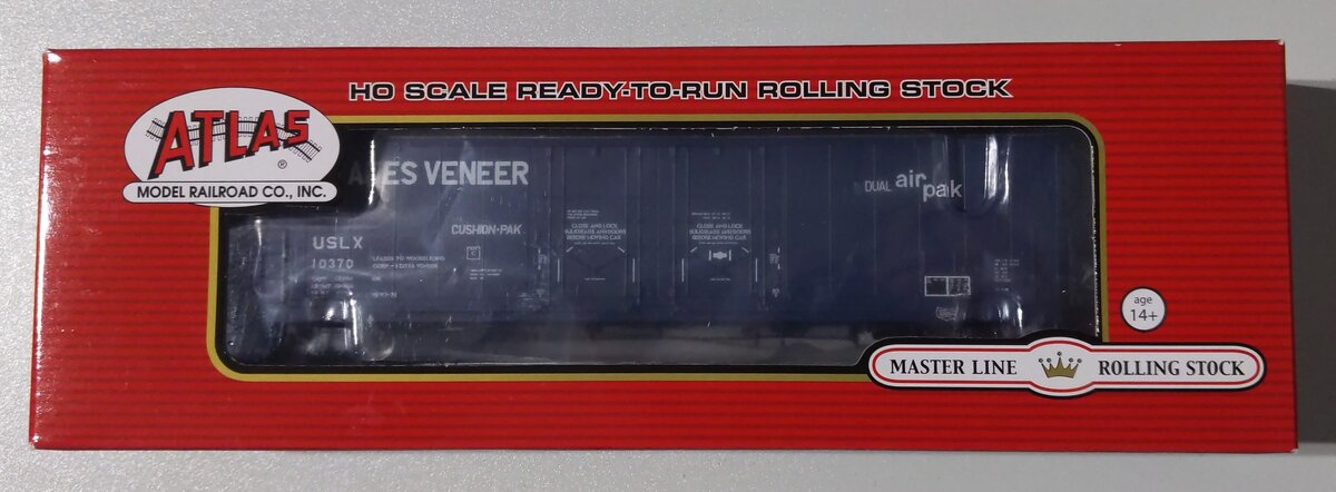 Atlas 20003438 HO States Veneer Evans 53' Double Plug-Door Boxcar #10370