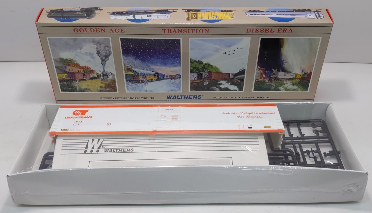 Walthers 932-5455 HO Cyro-trans 70' Cryogenic Reefer Kit #1331