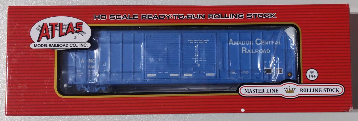 Atlas 20004595 HO Scale Amador Central FMC 5503 Double Door Boxcar #1030