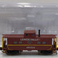 Bachmann 16858 N Lehigh Valley Tuscan Red Northeast Steel Caboose #95004