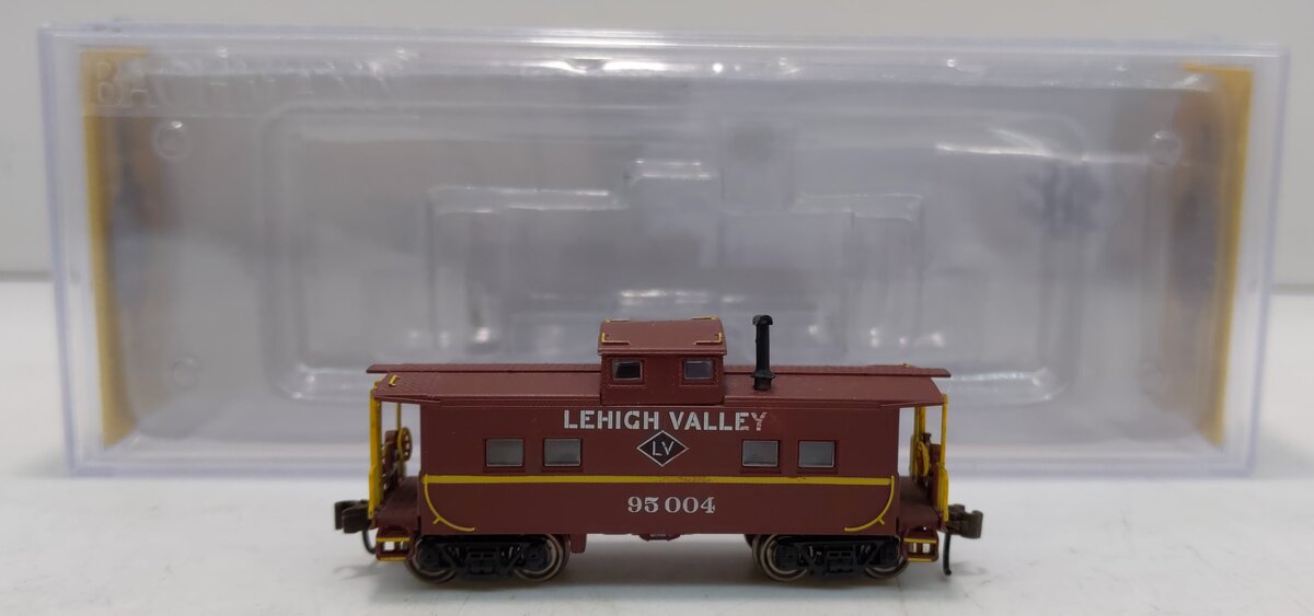 Bachmann 16858 N Lehigh Valley Tuscan Red Northeast Steel Caboose #95004