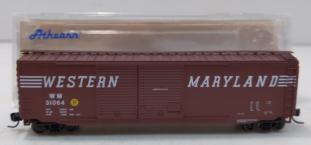 Athearn 14192 N Western Maryland 50' PS-1 Double Door Boxcar #31064