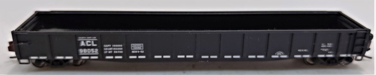 BLMA Models 14029 N Atlantic Coast Line ACF 70 Ton 52' Gondola #98052
