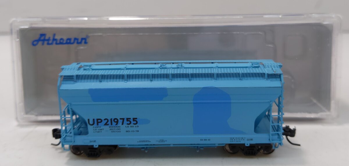 Athearn 23438 N Union Pacific ACF 2970 Covered Hopper #219755