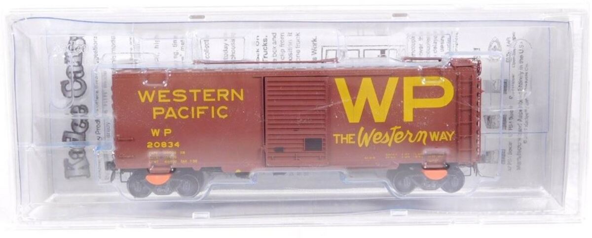 Kadee 4924 HO Scale Western Pacific PS-1 7' Door Boxcar #20834
