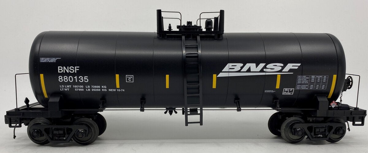 MTH 20-96242 O BNSF Single Dome Tank Car #880135