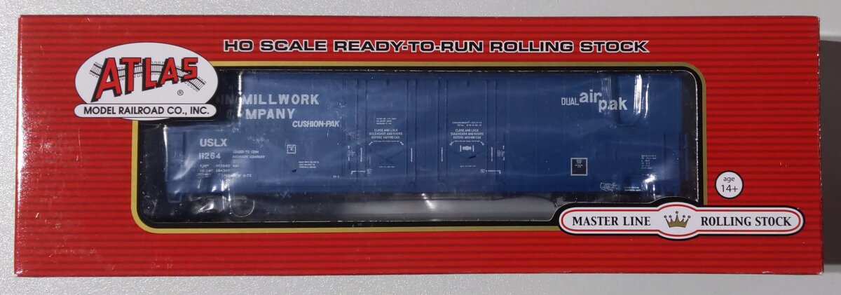 Atlas 20002459 HO Coin Millwork Evans 53' Double Plug Door Boxcar #11264