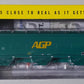 Athearn G4253 HO Scale A.G.P. Trinity 5161 Cu.Ft. 3 Bay Covered Hopper #96080