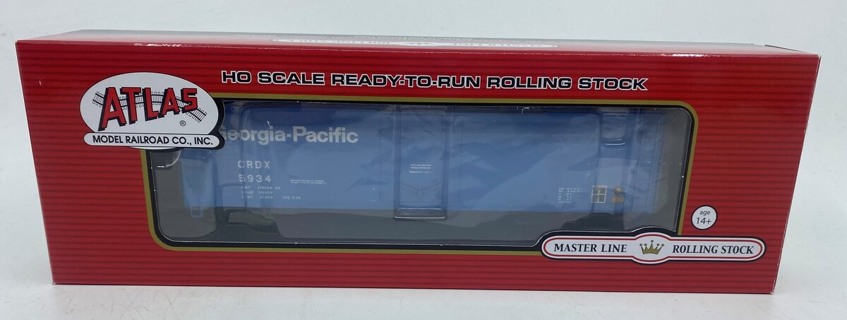 Atlas 20004645 HO Georgia Pacific (CRDX) 50' Plug Door Box Car #5934