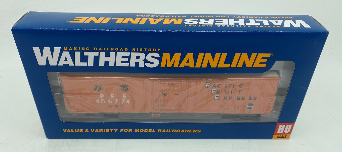 Walthers 910-3915 HO Pacific Fruit Express (PFE) 57' Mech Rfr #456774