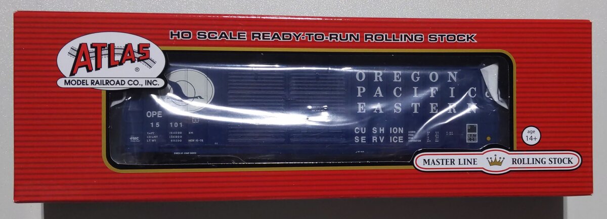Atlas 20004322 HO Oregon, Pacific & Eastern FMC 5347 Double Door Box Car #15101
