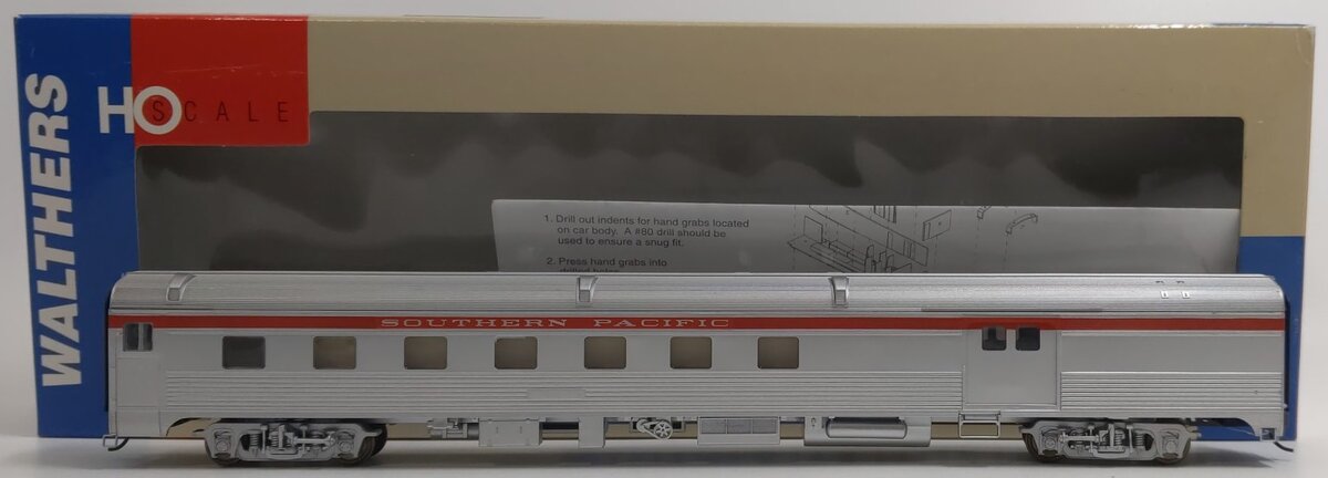 Walthers 932-6473 HO Scale Southern Pacific 85' Budd Baggage Dormitory Car